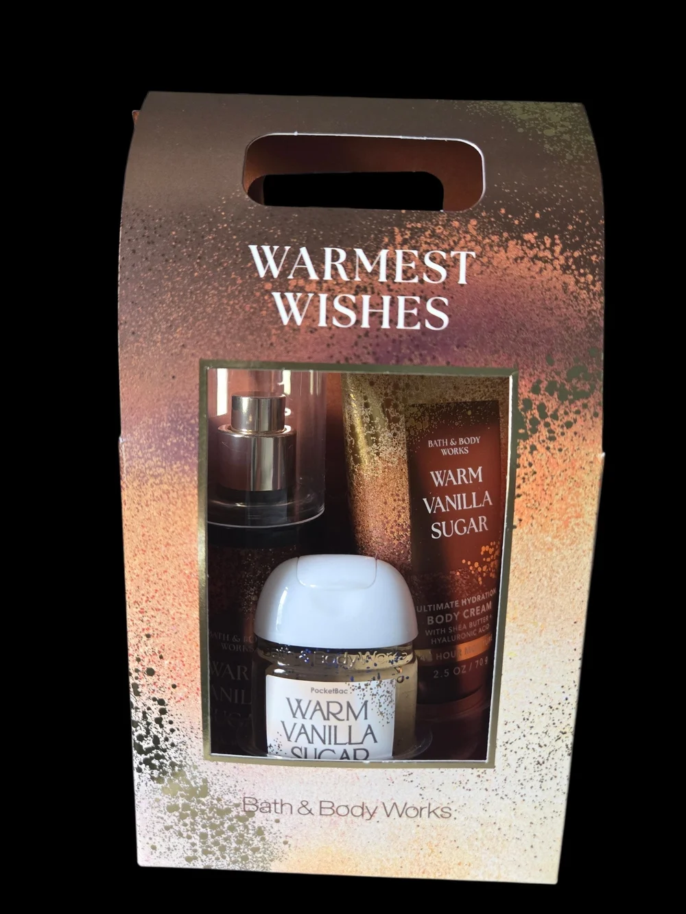 Bath & Body Works Warm Vanilla Sugar Moisturizer Gift Set - New!!!